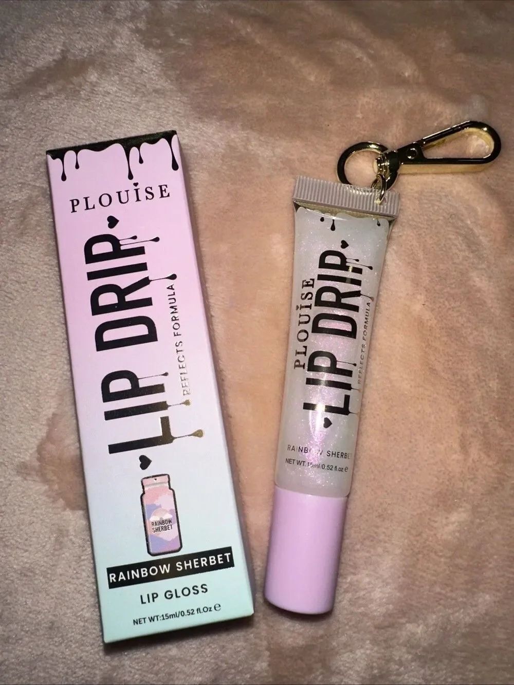 P LOUISE Lip Drip Lip Gloss In Rainbow Sherbet 15ml